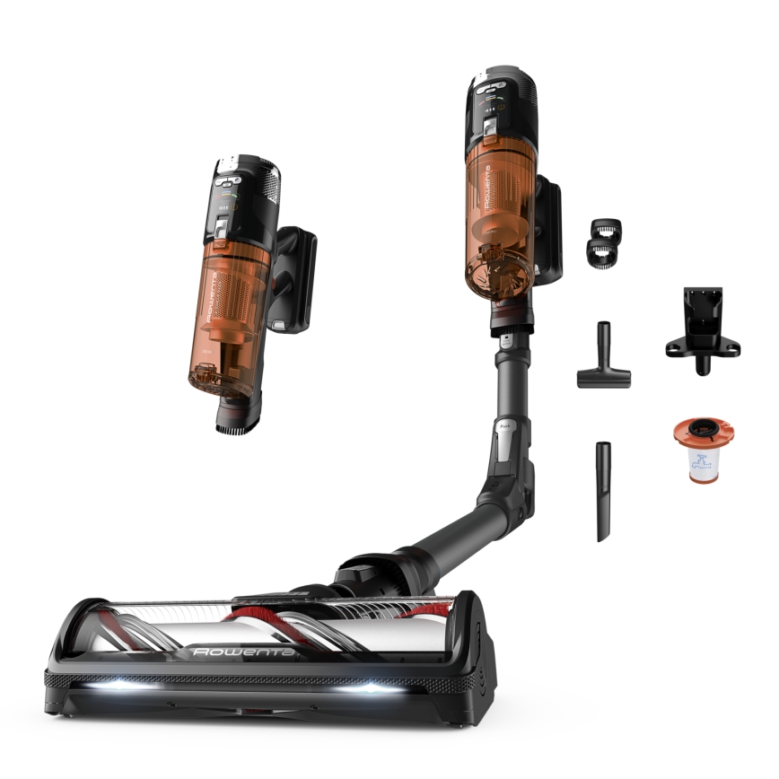 Rowenta - Tyčový vysavač 2v1 X-FORCE FLEX 380W/25,2V černá 2000 mAh