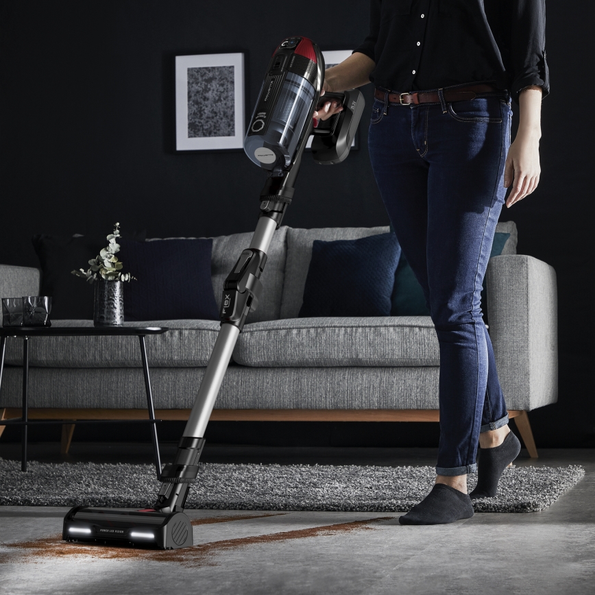 Rowenta - Tyčový vysavač 2v1 X-FORCE FLEX ANIMAL CARE 320W/25,2V černá 2000 mAh