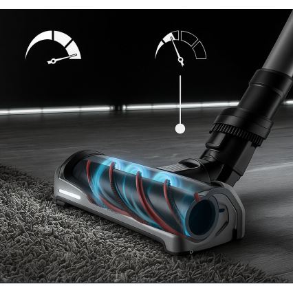 Rowenta - Tyčový vysavač s mopem X-FORCE FLEX ANIMAL AQUA AUTO 3v1 480W/32,4V 2500 mAh modrá