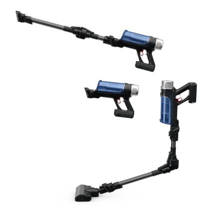 Rowenta - Tyčový vysavač s mopem X-FORCE FLEX ANIMAL AQUA AUTO 4v1 250W/25,2V 2500 mAh černá/modrá
