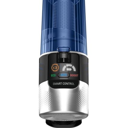 Rowenta - Tyčový vysavač s mopem X-FORCE FLEX ANIMAL AQUA AUTO 4v1 250W/25,2V 2500 mAh černá/modrá