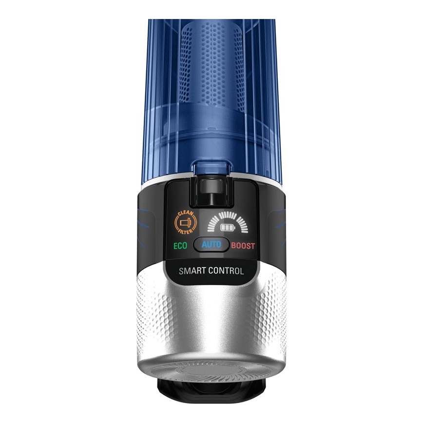 Rowenta - Tyčový vysavač s mopem X-FORCE FLEX ANIMAL AQUA AUTO 4v1 250W/25,2V 2500 mAh černá/modrá
