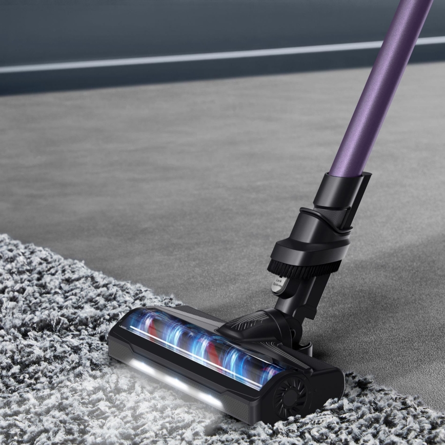Rowenta - Tyčový vysavač X-PERT 2v1 140W/18V 2500 mAh fialová