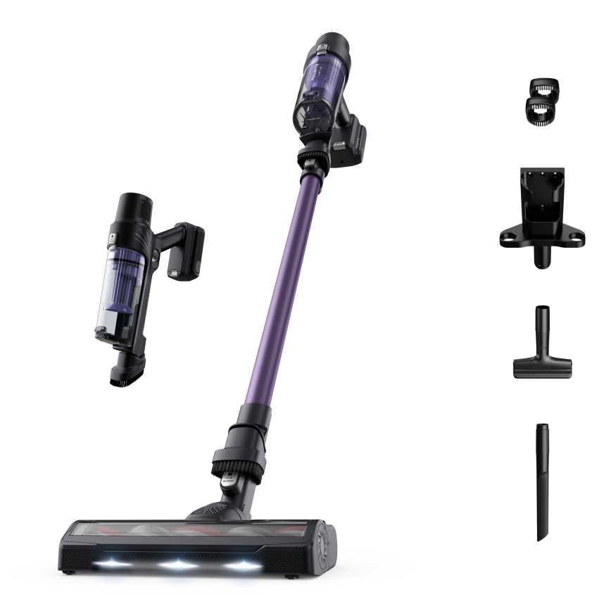 Rowenta - Tyčový vysavač X-PERT 2v1 140W/18V 2500 mAh fialová