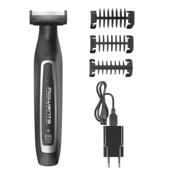Rowenta - Zastřihovač vlasů FOREVER SHARP 3v1 černá 650 mAh
