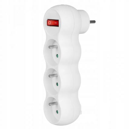 Rozbočovací zásuvka s vypínačem 3Z