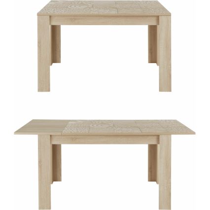 Rozkládací jídelní stůl ARIA dub sonoma