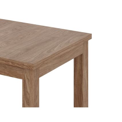 Rozkládací jídelní stůl DOO 120/160x75 cm světlý ořech