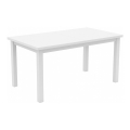 Rozkládací jídelní stůl LIAM 150/190x80 cm bílá