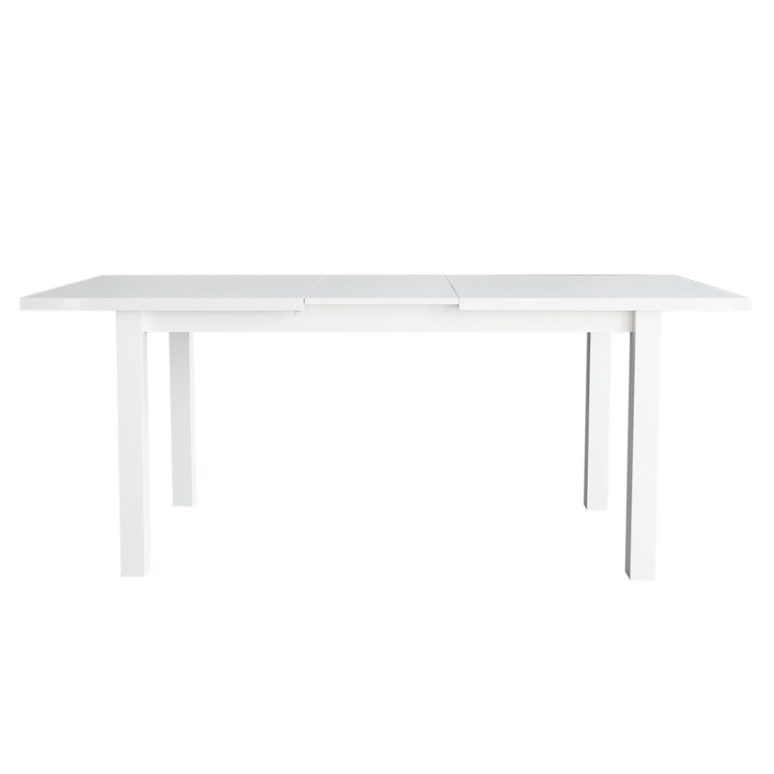 Rozkládací jídelní stůl LIAM 150/190x80 cm bílá
