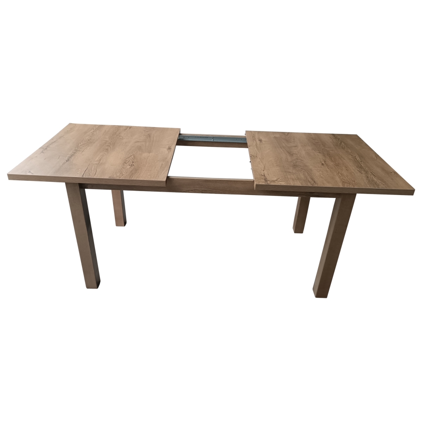 Rozkládací jídelní stůl LIAM 150/190x80 cm dub