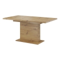 Rozkládací jídelní stůl STRAP 160/200x90 cm dub artisan