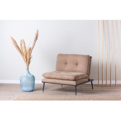 Rozkládací křeslo SPEAKY hnědá