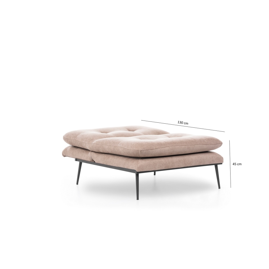 Rozkládací křeslo SPEAKY hnědá