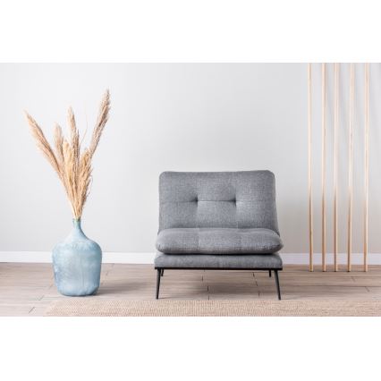 Rozkládací křeslo SPEAKY šedá