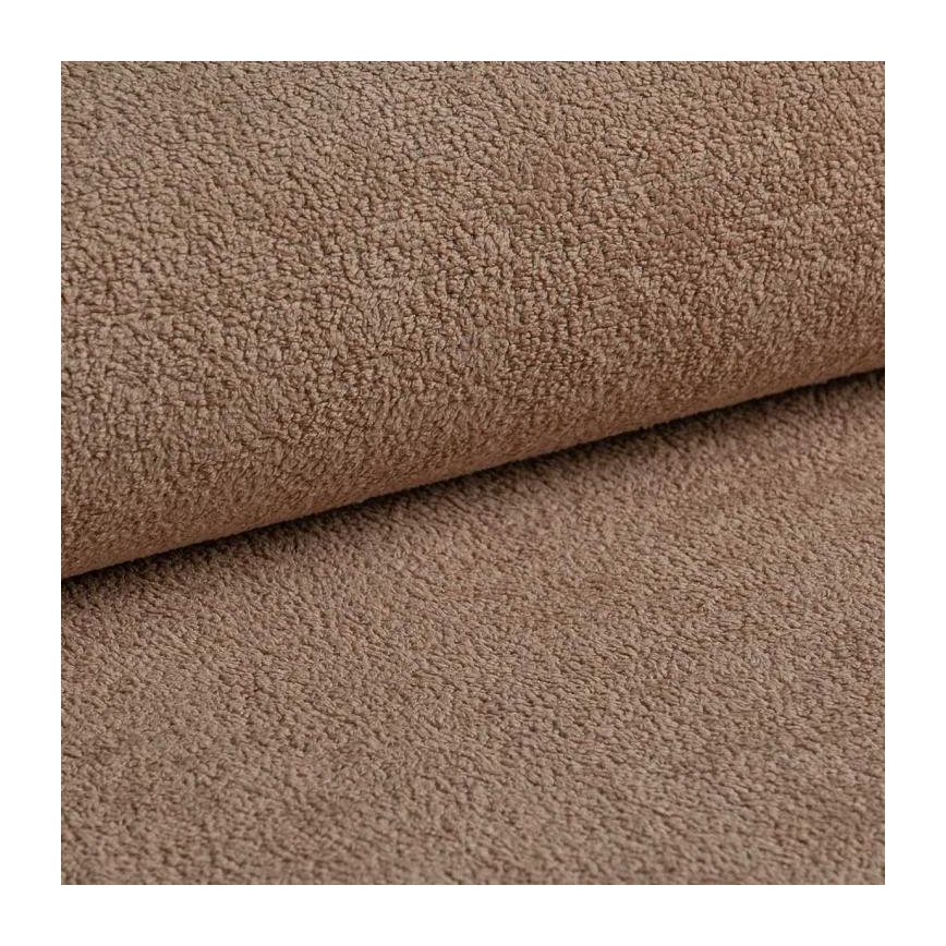 Rozkládací rohová sedací souprava s úložným prostorem do L HORTA levá růžová