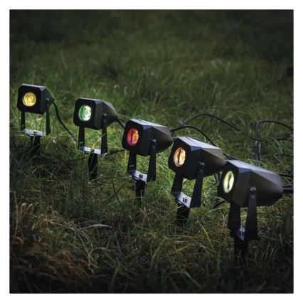 LED RGBIC Stmívatelná venkovní lampa GoSmart - rozšíření LED/1,5W/12V 3000-6500K IP65 Wi-Fi Tuya