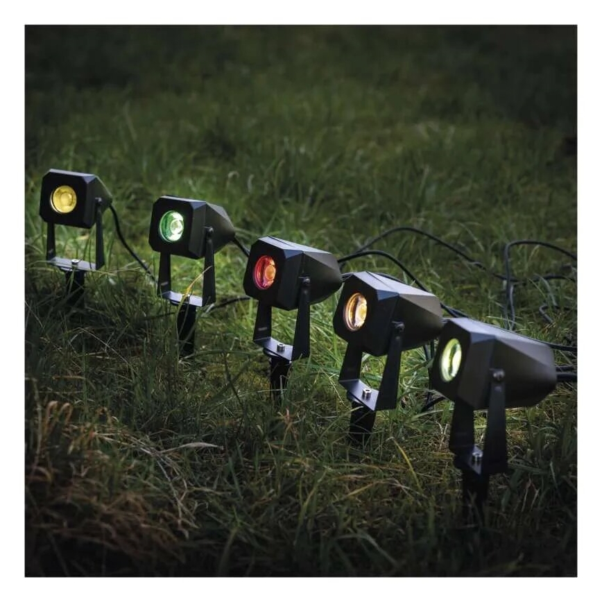 LED RGBIC Stmívatelná venkovní lampa GoSmart - rozšíření LED/1,5W/12V 3000-6500K IP65 Wi-Fi Tuya