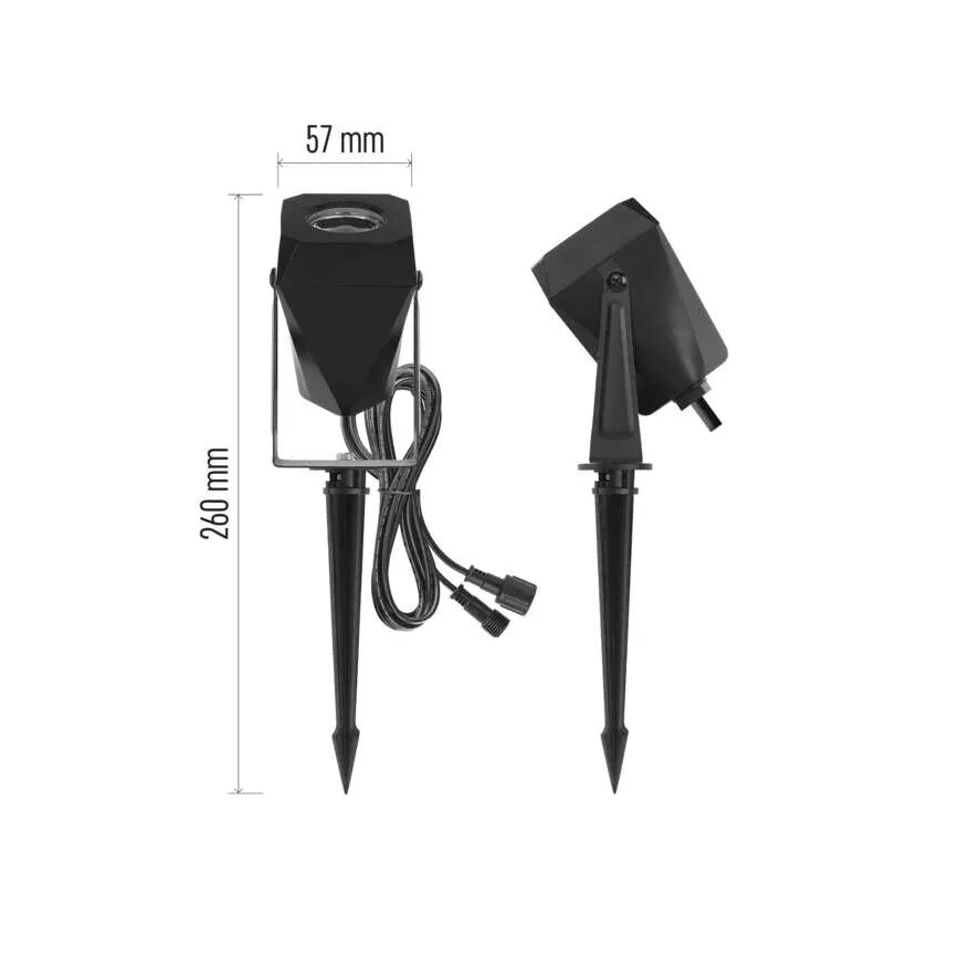 LED RGBIC Stmívatelná venkovní lampa GoSmart - rozšíření LED/1,5W/12V 3000-6500K IP65 Wi-Fi Tuya