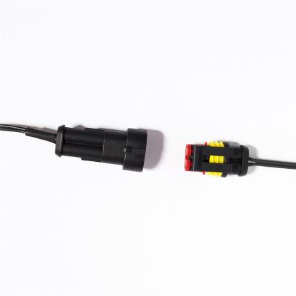 Rozšiřovací LED venkovní vánoční řetěz FELICIA FILAMENT 20xE10 14m barevná/teplá bílá IP44, Vyrobeno v ČR