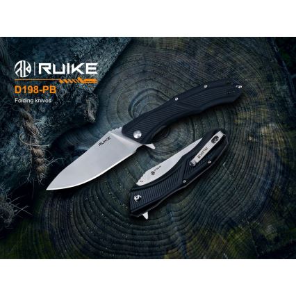 Ruike RUD198PB - Zavírací kapesní nůž 23,1 cm černá
