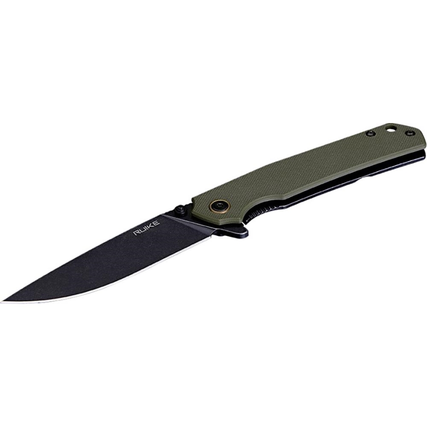 Ruike RUP801G - Zavírací kapesní nůž 20 cm zelená