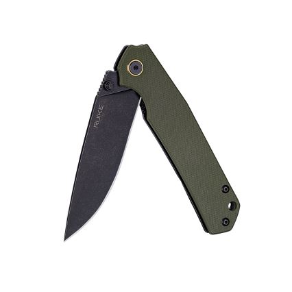 Ruike RUP801G - Zavírací kapesní nůž 20 cm zelená