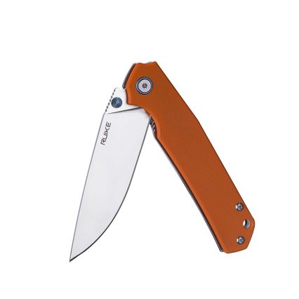 Ruike RUP801J - Zavírací kapesní nůž 20 cm oranžová