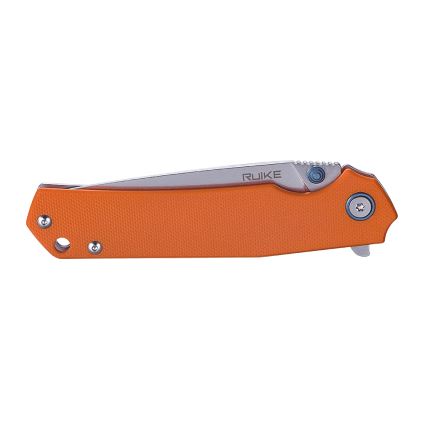 Ruike RUP801J - Zavírací kapesní nůž 20 cm oranžová