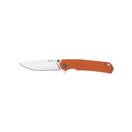 Ruike RUP801J - Zavírací kapesní nůž 20 cm oranžová