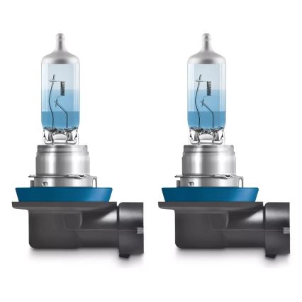 SADA 2x Autožárovka COOL BLUE H11 PGJ19-2/55W/12V 5000K - Osram