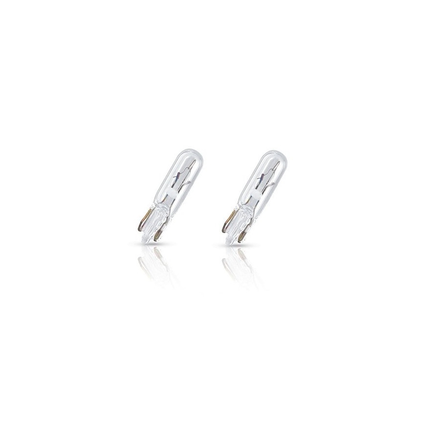 SADA 2x Autožárovka Philips VISION 12516B2 W1,2W W2x4,6d/1,2W/12V