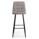 SADA 2x Barová židle HOKER 105x44 cm šedá