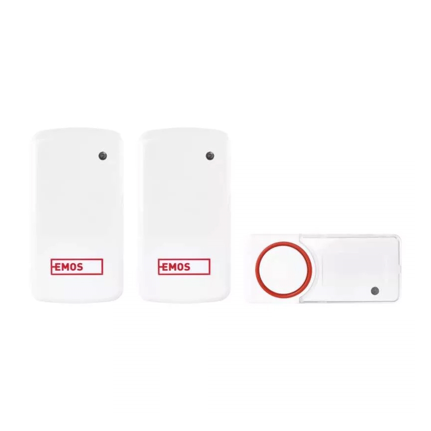 SADA 2x Bezdrátový zvonek do zásuvky 230V IP44