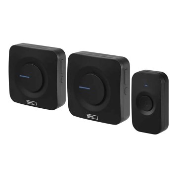 SADA 2x Bezdrátový zvonek na baterie 3xAAA + 1xA23 IP56