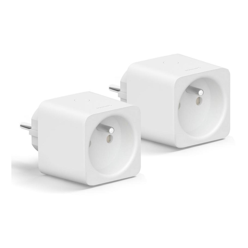 SADA 2x Chytrá zásuvka Philips Hue Smart plug