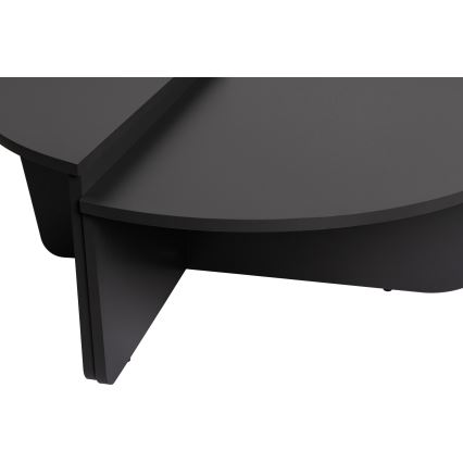 SADA 2x Konferenční stolek ORION 90x60/85x30 cm antracit