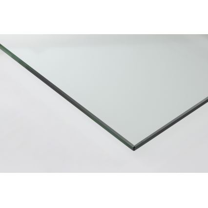 SADA 2x Konferenční stolek SARON 90x50 cm šedá/čirá