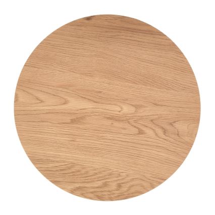 SADA 2x Konferenční stolek ZENYA 60/40 cm dub/černá