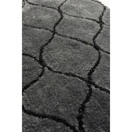 SADA 2x Koupelnová předložka INFINITY 60/100 cm antracit