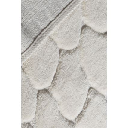 SADA 2x Koupelnová předložka LINO 60/100 cm krémová