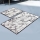 SADA 2x Koupelnová předložka MARBLE 60/100 cm bílá/černá