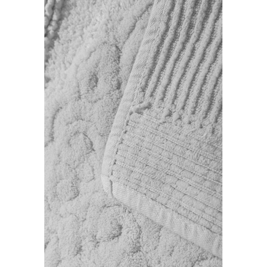SADA 2x Koupelnová předložka PIANTE 60/100 cm bílá