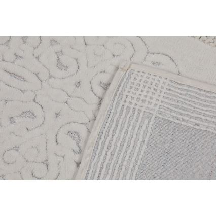 SADA 2x Koupelnová předložka PIANTE 60/100 cm bílá