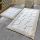 SADA 2x Koupelnová předložka STONE 60/100 cm bílá