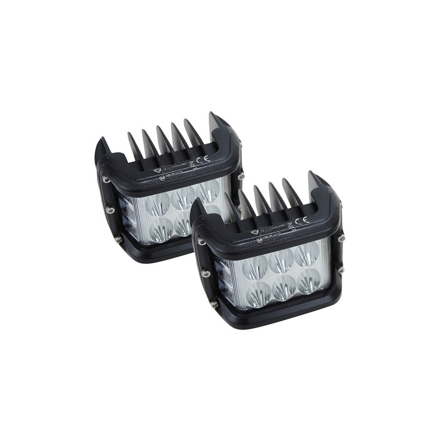 SADA 2x LED Bodové svítidlo pro automobil CREE LED/27W/10-30V IP67