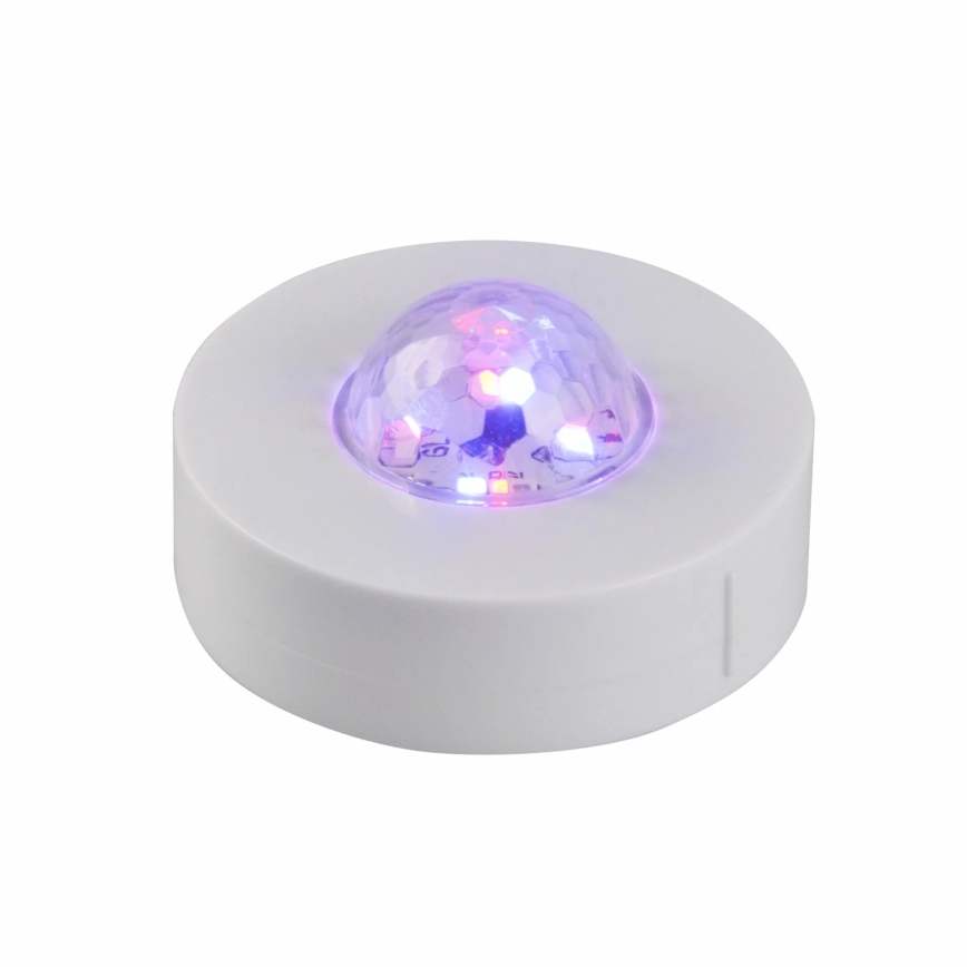 SADA 2x LED RGB Stmívatelné dekorační svítidlo FESTA 3xAAA/4,5V + dálkové ovládání