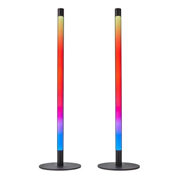 SADA 2x LED RGBIC Stmívatelná stolní lampa SmartLife LED/36W/230V 55 cm 2700-6500K Wi-Fi Tuya + dálkové ovládání