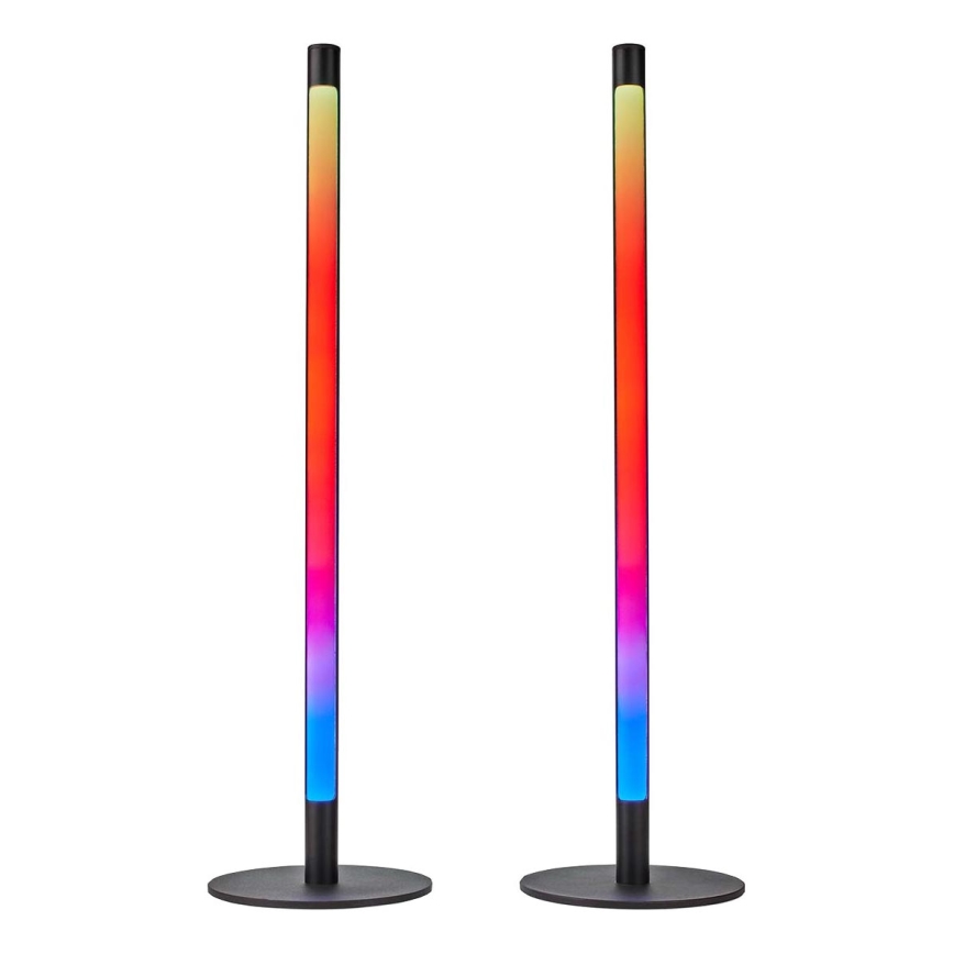 SADA 2x LED RGBIC Stmívatelná stolní lampa SmartLife LED/36W/230V 55 cm 2700-6500K Wi-Fi Tuya + dálkové ovládání