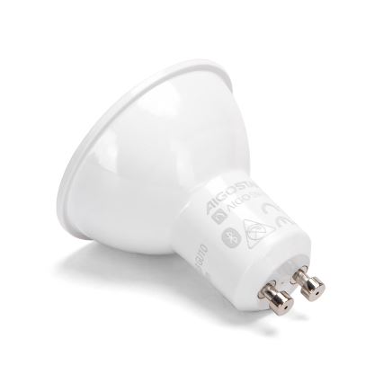 SADA 2x LED RGBW Stmív. žárovka MESH Smart GU10/6,5W/230V 2700-6500K + dálkové ovládání - Aigostar